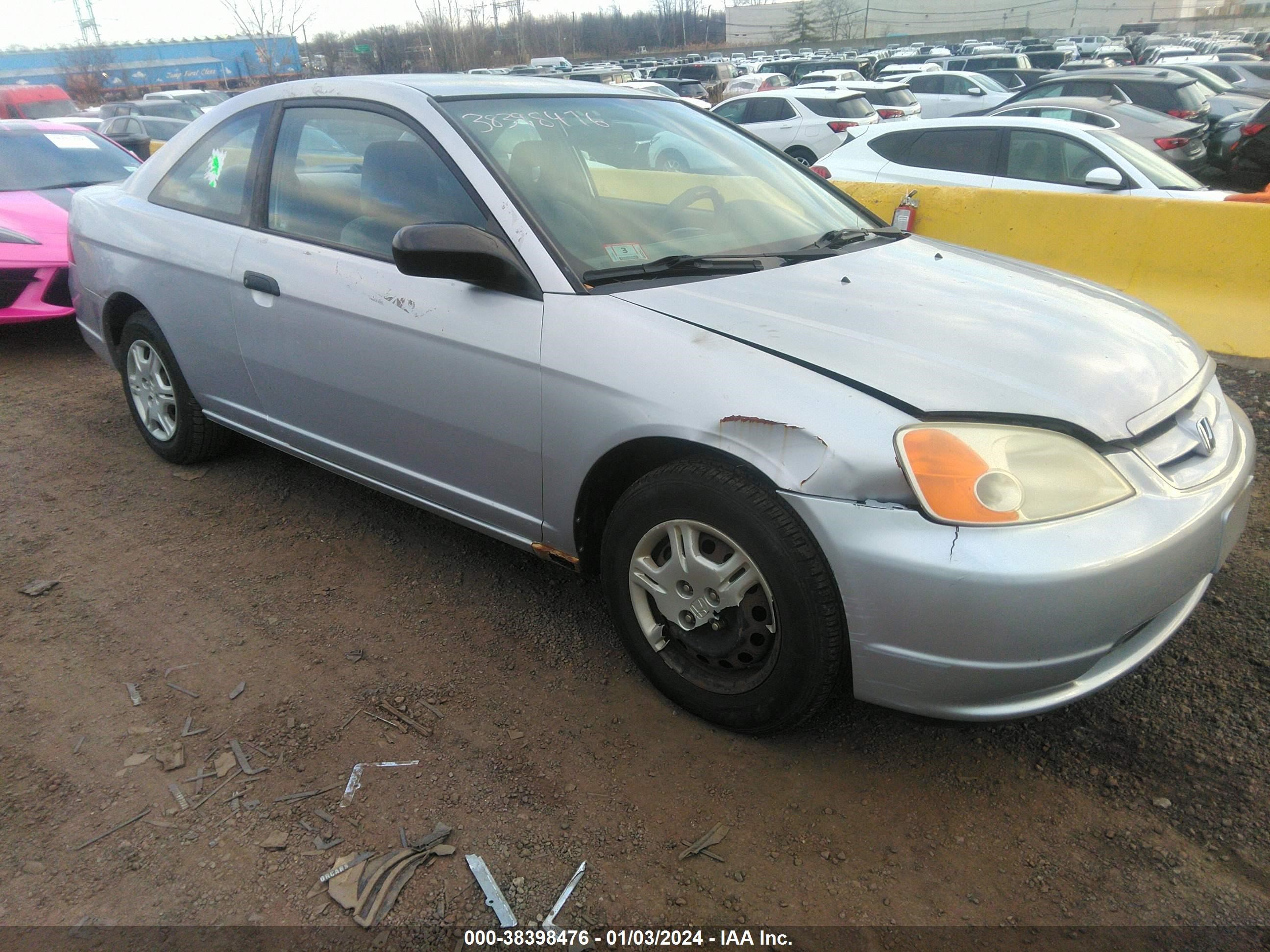 honda civic 2001 1hgem22511l071174