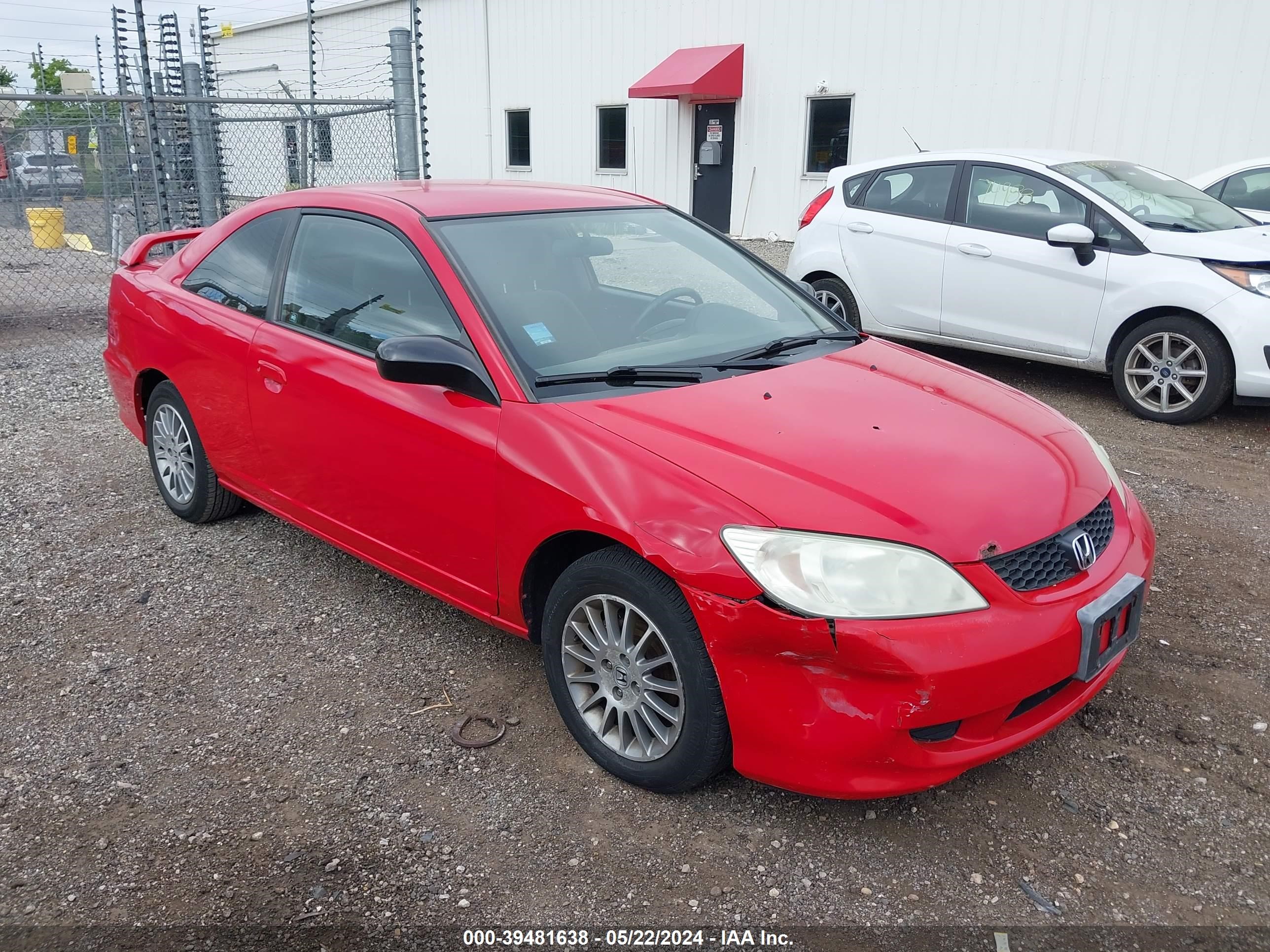 honda civic 2005 1hgem22565l037544