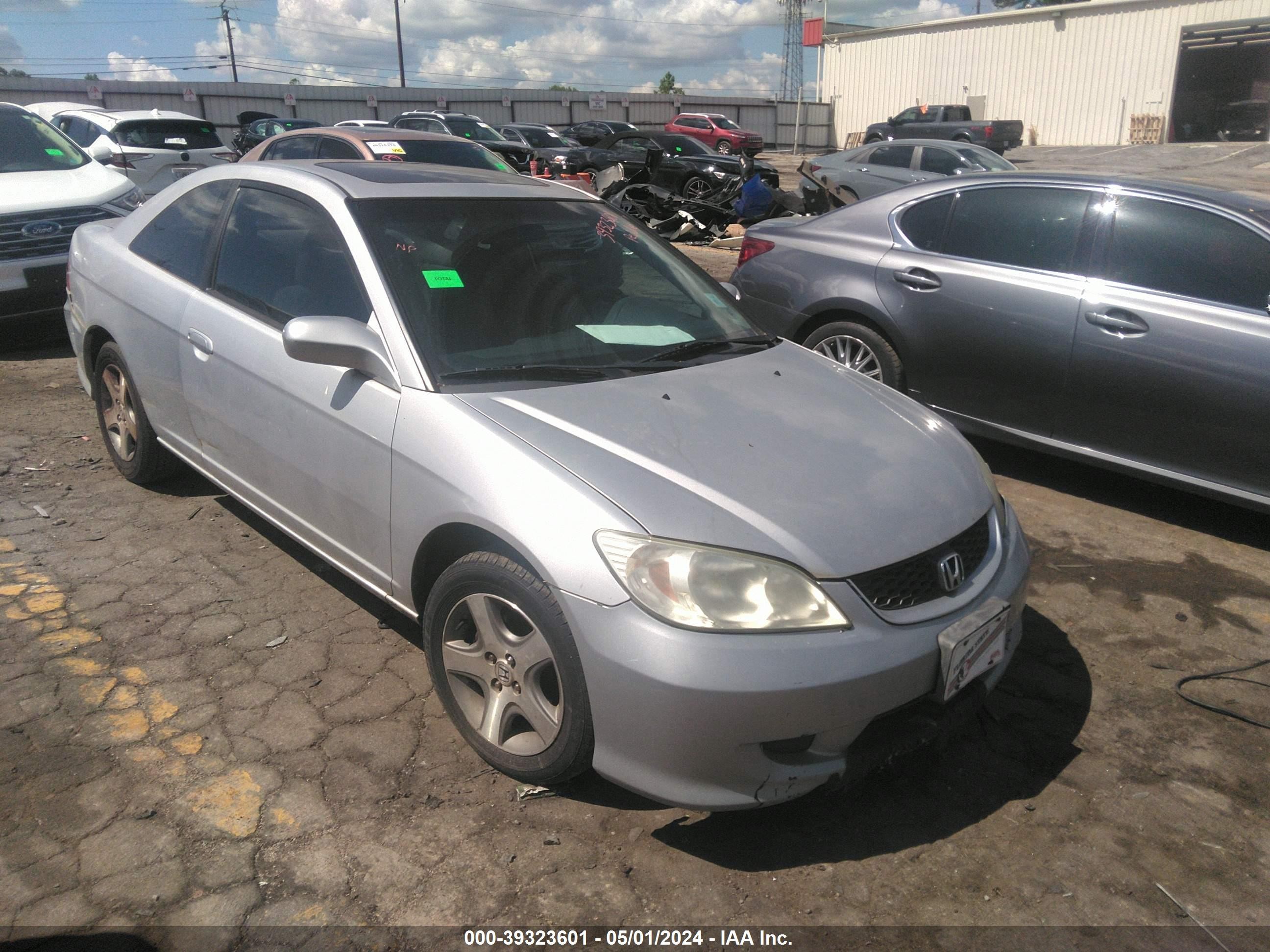 honda civic 2004 1hgem22914l072669