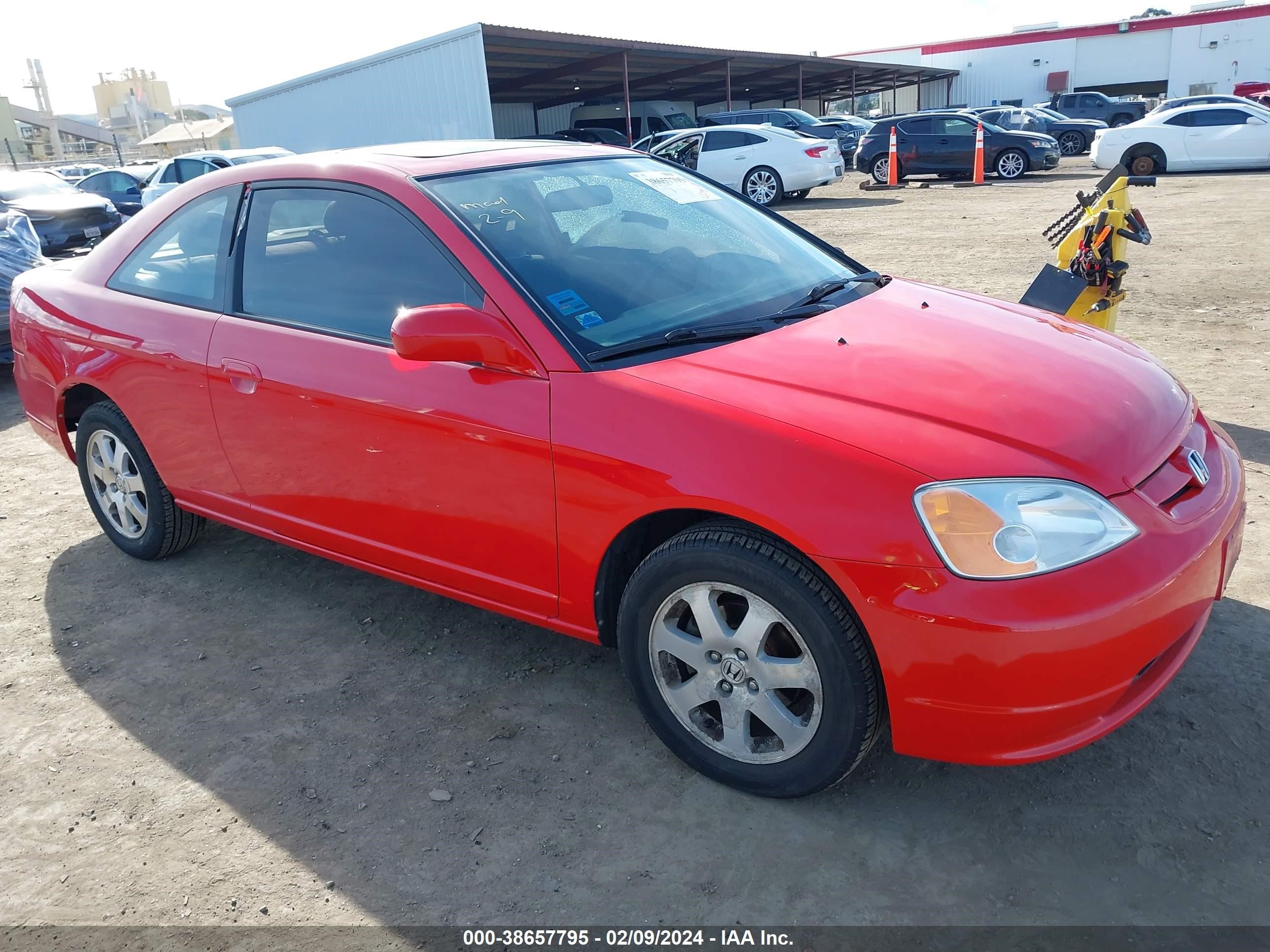 honda civic 2003 1hgem22933l052986