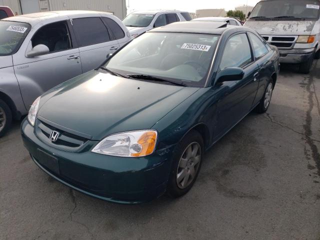 honda civic 2001 1hgem22971l079119