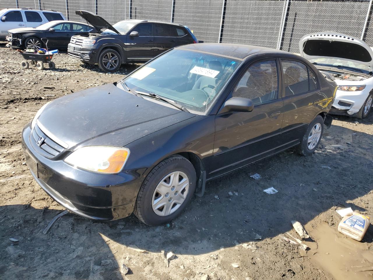 honda civic lx 2003 1hges15503l017962