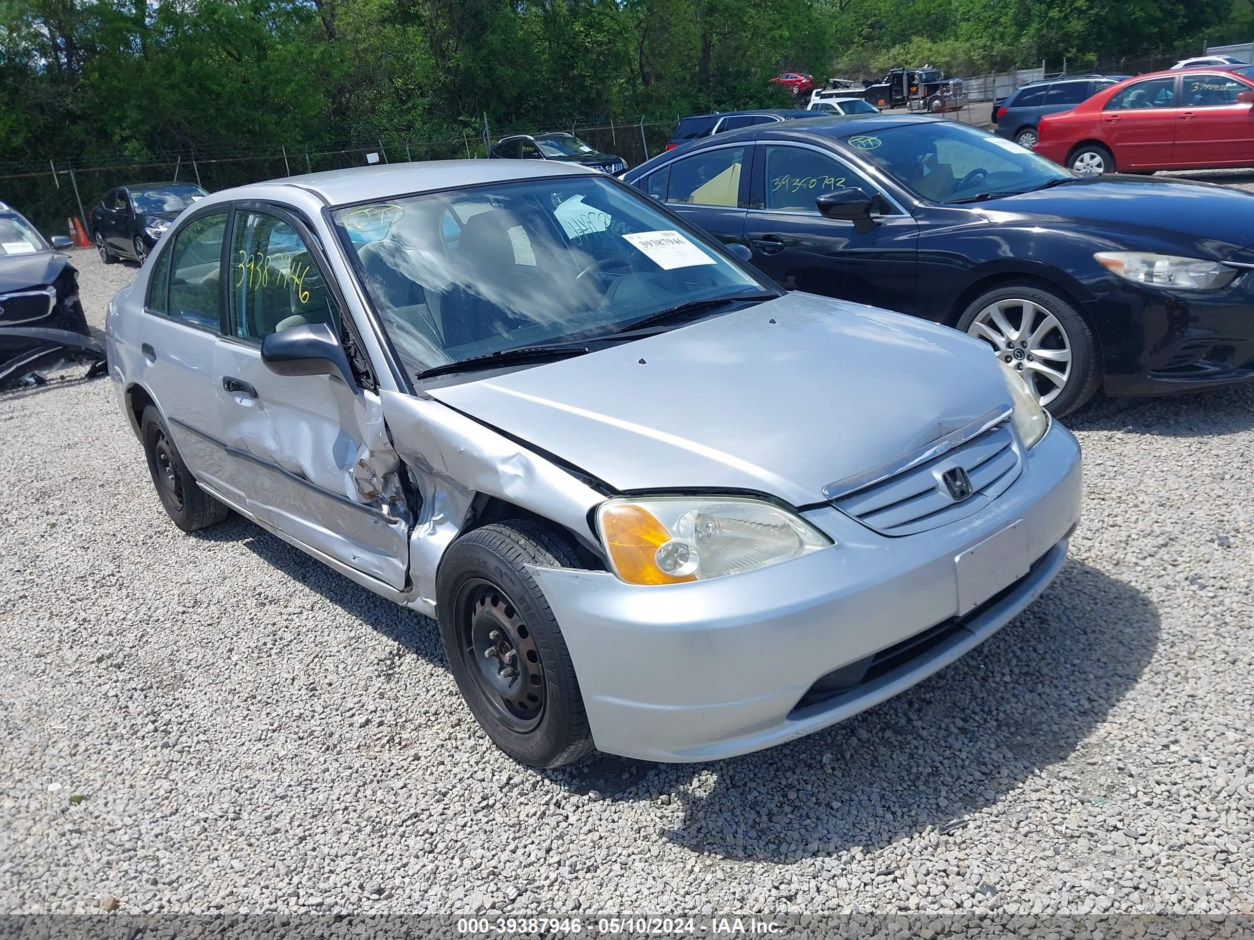 honda civic 2001 1hges16251l057567