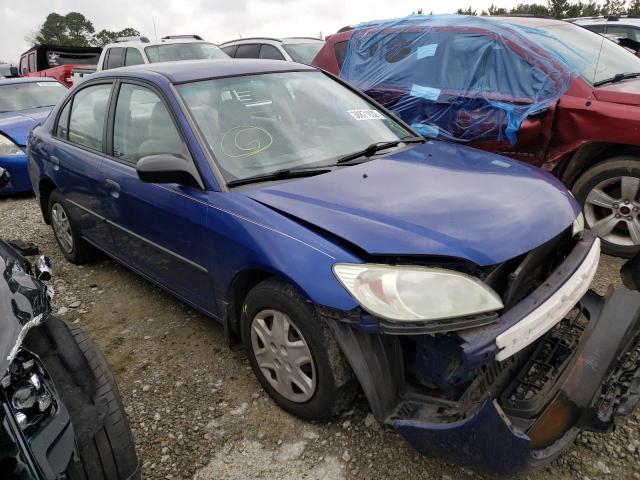 honda civic dx v 2005 1hges16305l005973