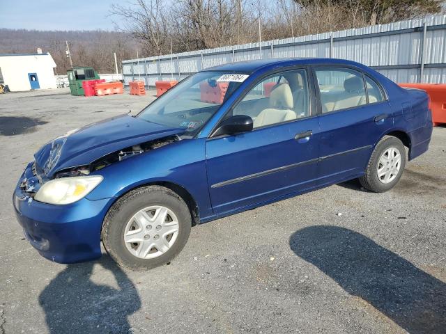 honda civic dx v 2005 1hges16315l009966