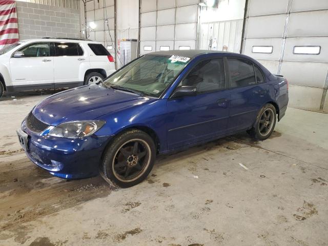 honda civic dx v 2005 1hges16395l008273