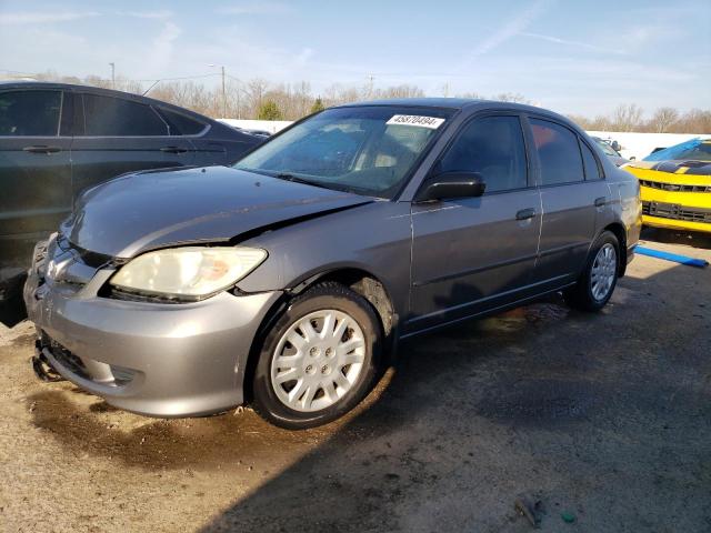 honda civic 2005 1hges16395l016177