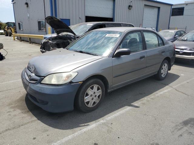 honda civic dx 2005 1hges16425l017454