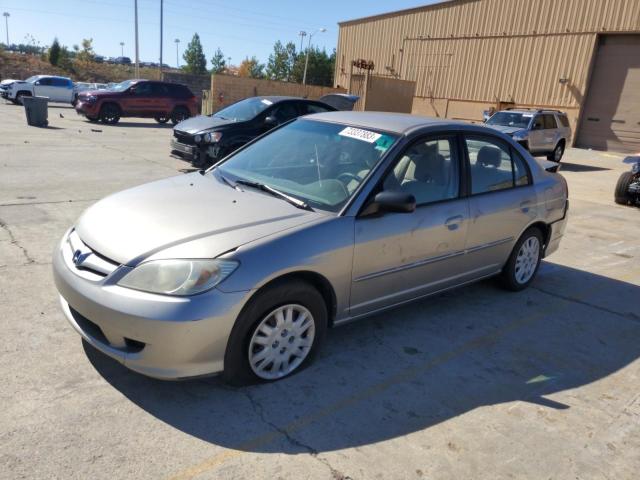 honda civic 2005 1hges16505l023133