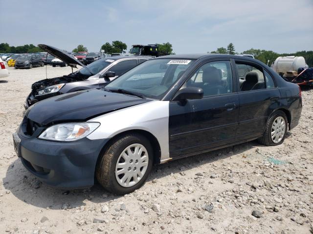 honda civic lx 2005 1hges16595l028525