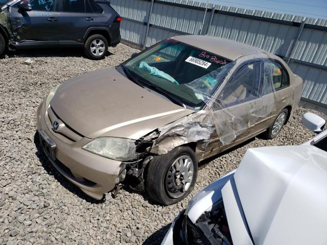 honda civic lx 2005 1hges165x5l030591