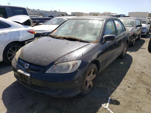 honda civic 2005 1hges26755l002334