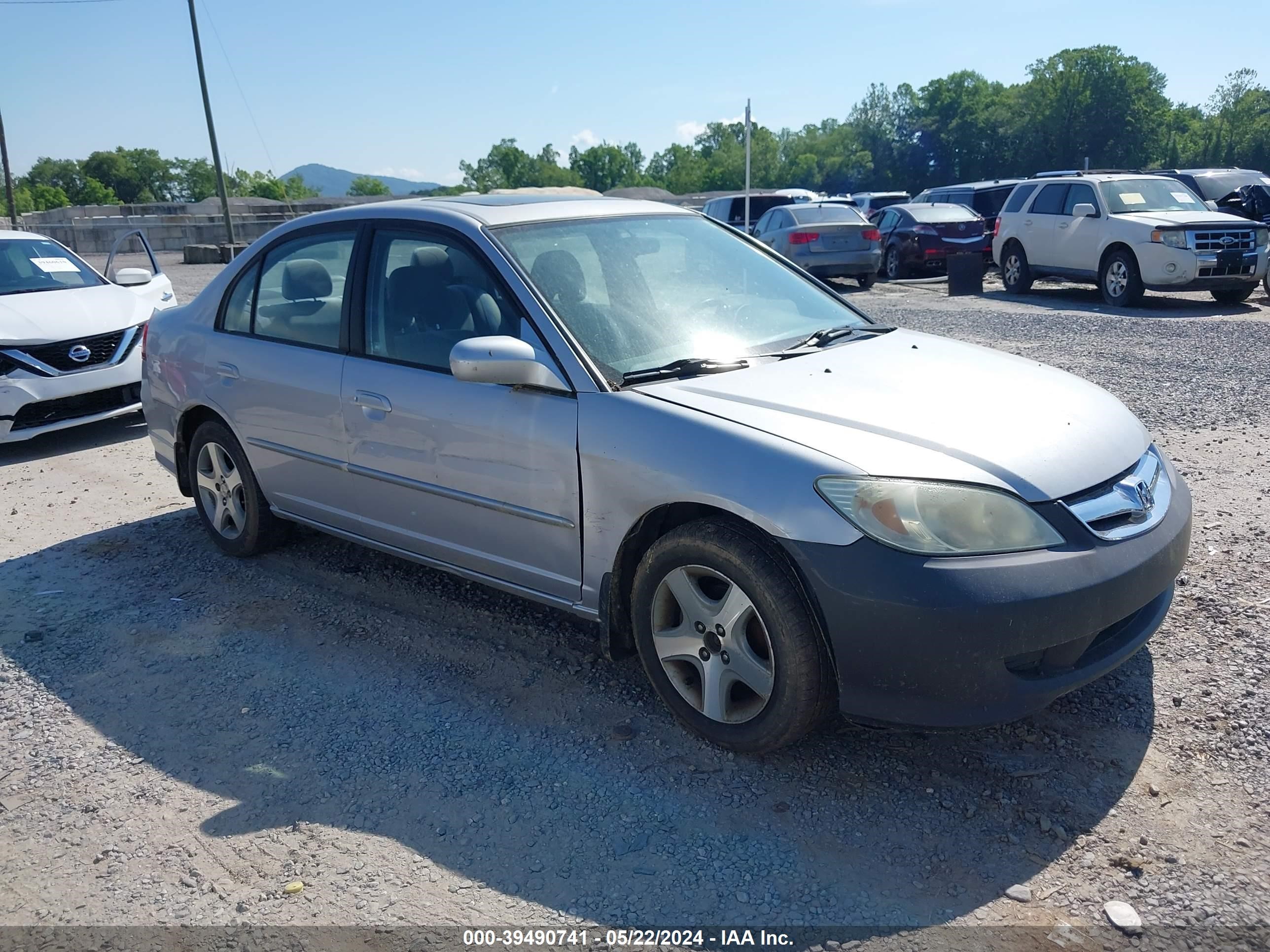 honda civic 2005 1hges26775l007776