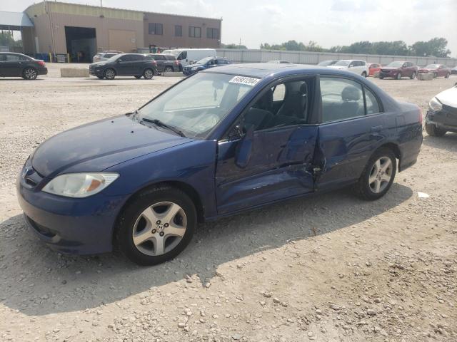 honda civic 2005 1hges26795l010744