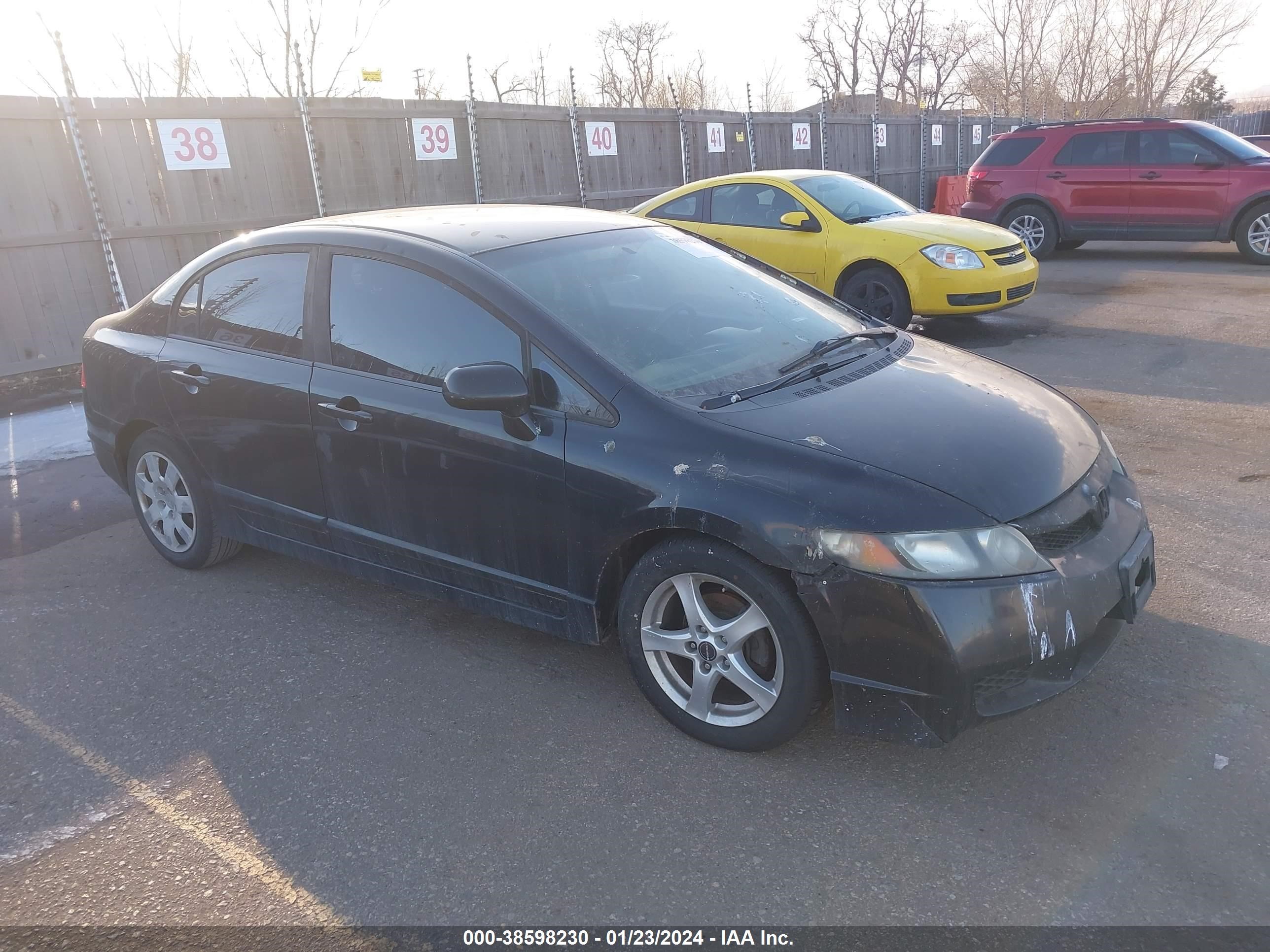 honda civic 2009 1hgfa15529l009197