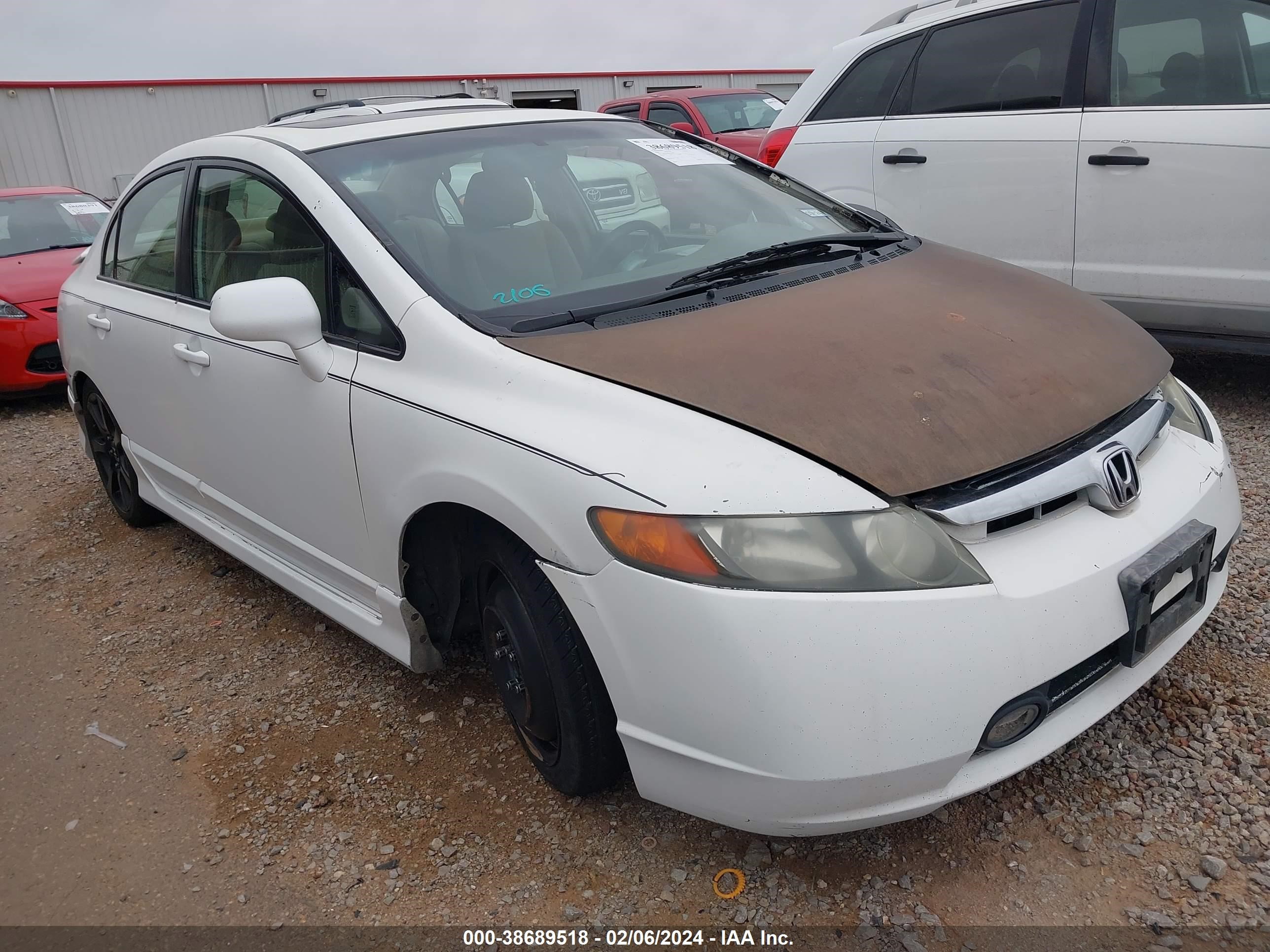 honda civic 2006 1hgfa15806l090495