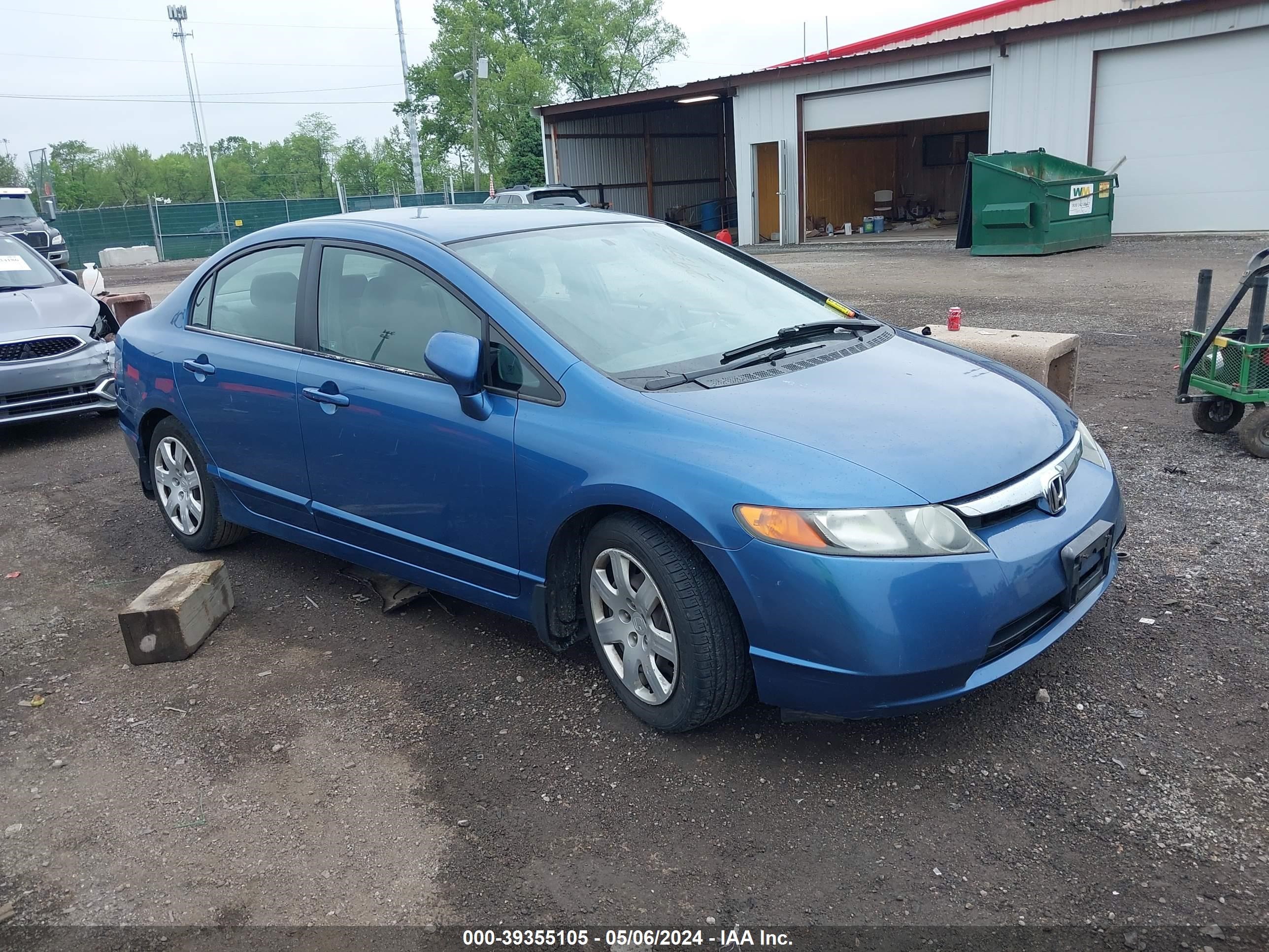 honda civic 2006 1hgfa16506l119644