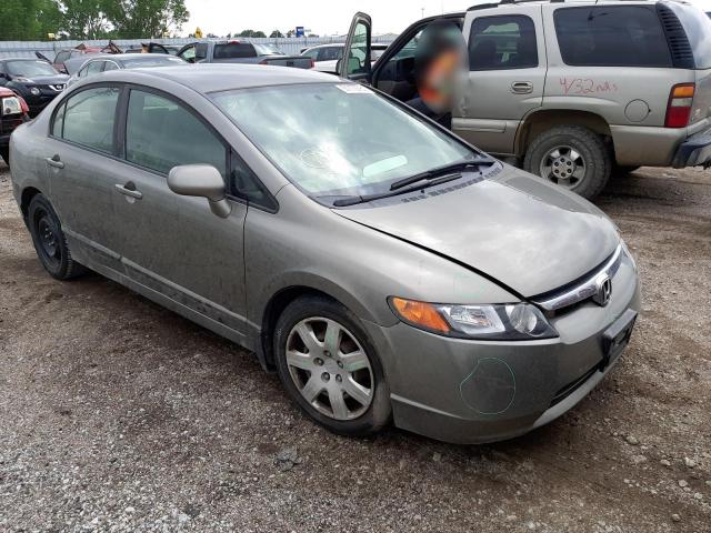 honda civic lx 2007 1hgfa16507l037382