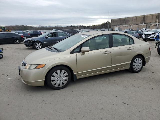 honda civic lx 2007 1hgfa16507l141483