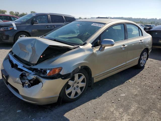 honda civic lx 2008 1hgfa16508l027713