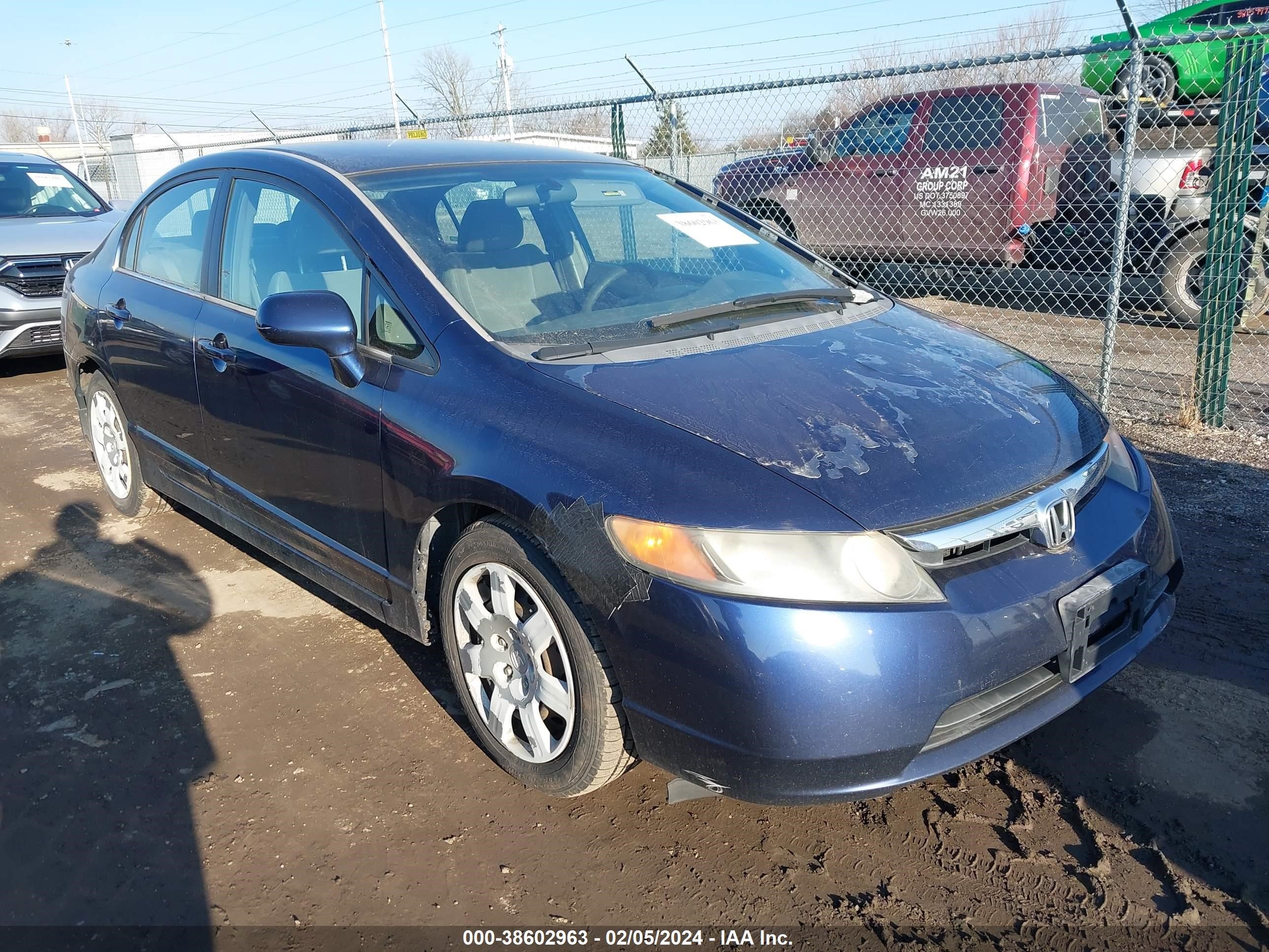 honda civic 2006 1hgfa16516l031900