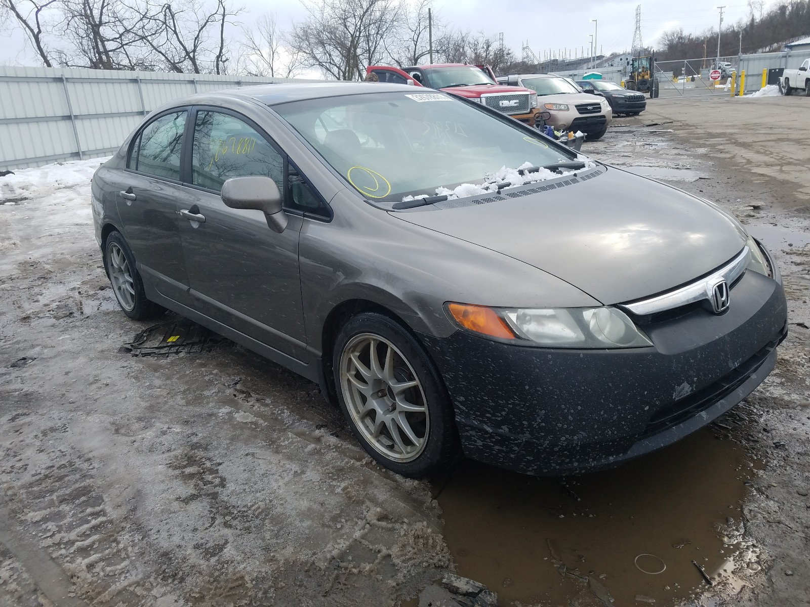 honda civic lx 2007 1hgfa16517l065191