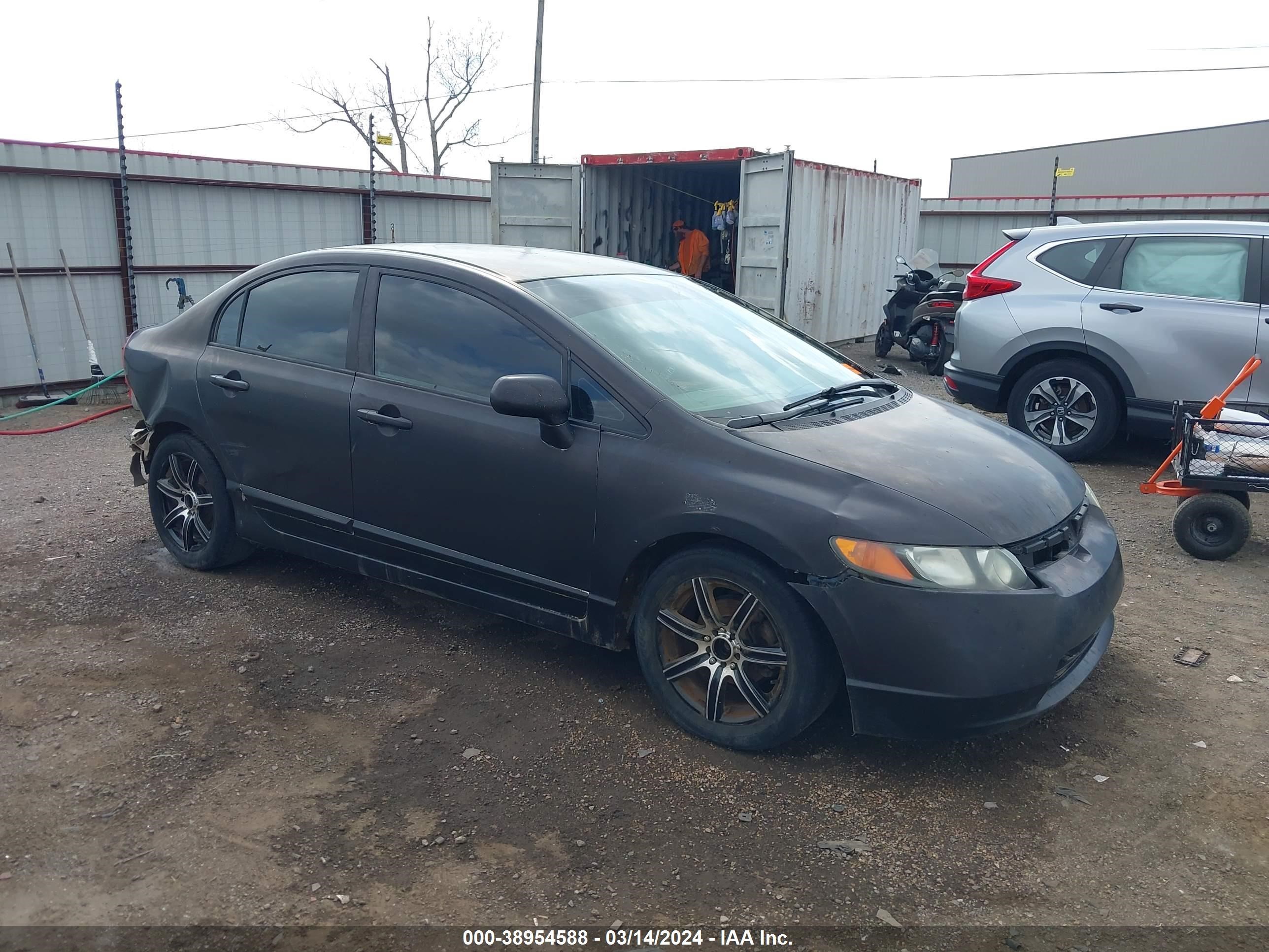 honda civic 2007 1hgfa16517l104457