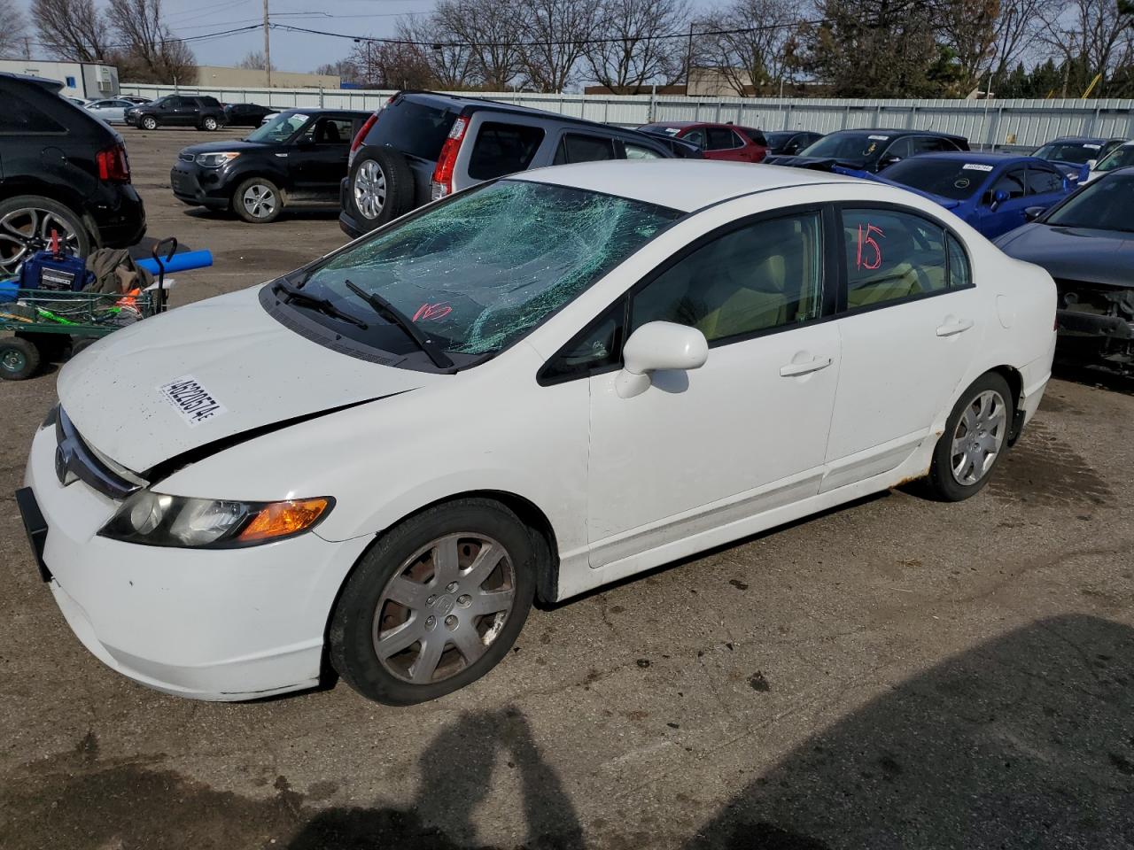 honda civic 2007 1hgfa16517l110291