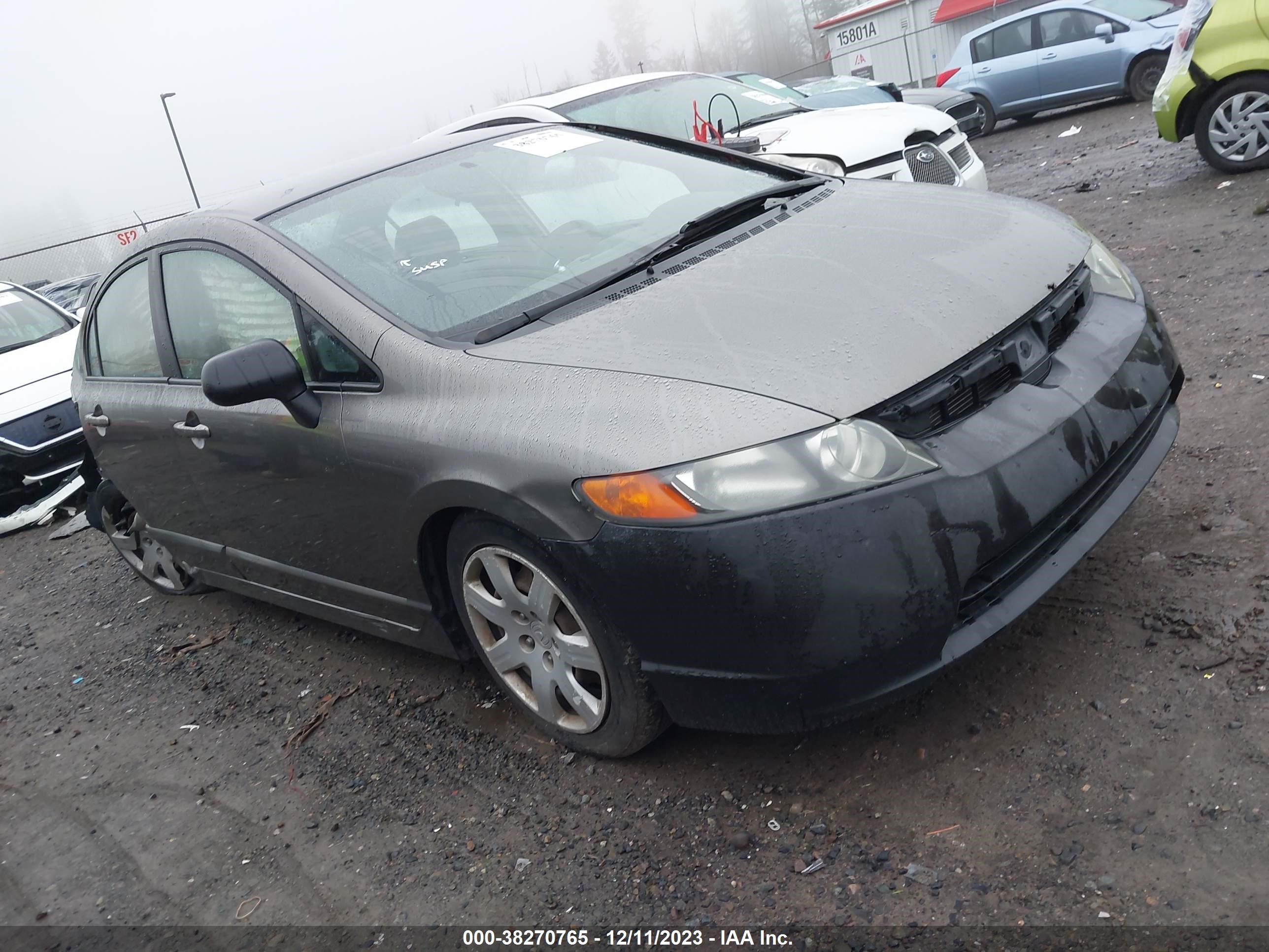 honda civic 2006 1hgfa16536l051551