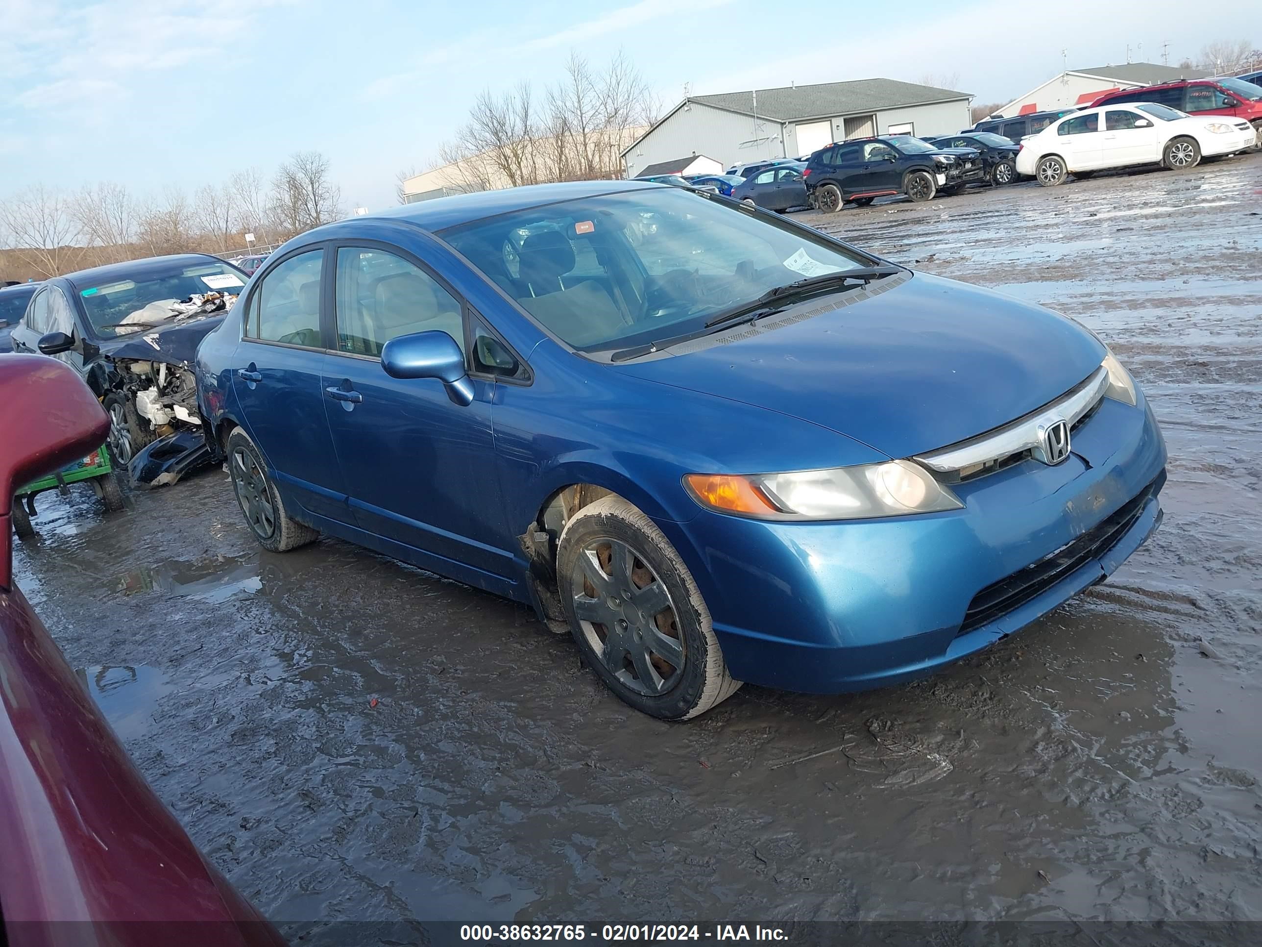 honda civic 2007 1hgfa16537l031284