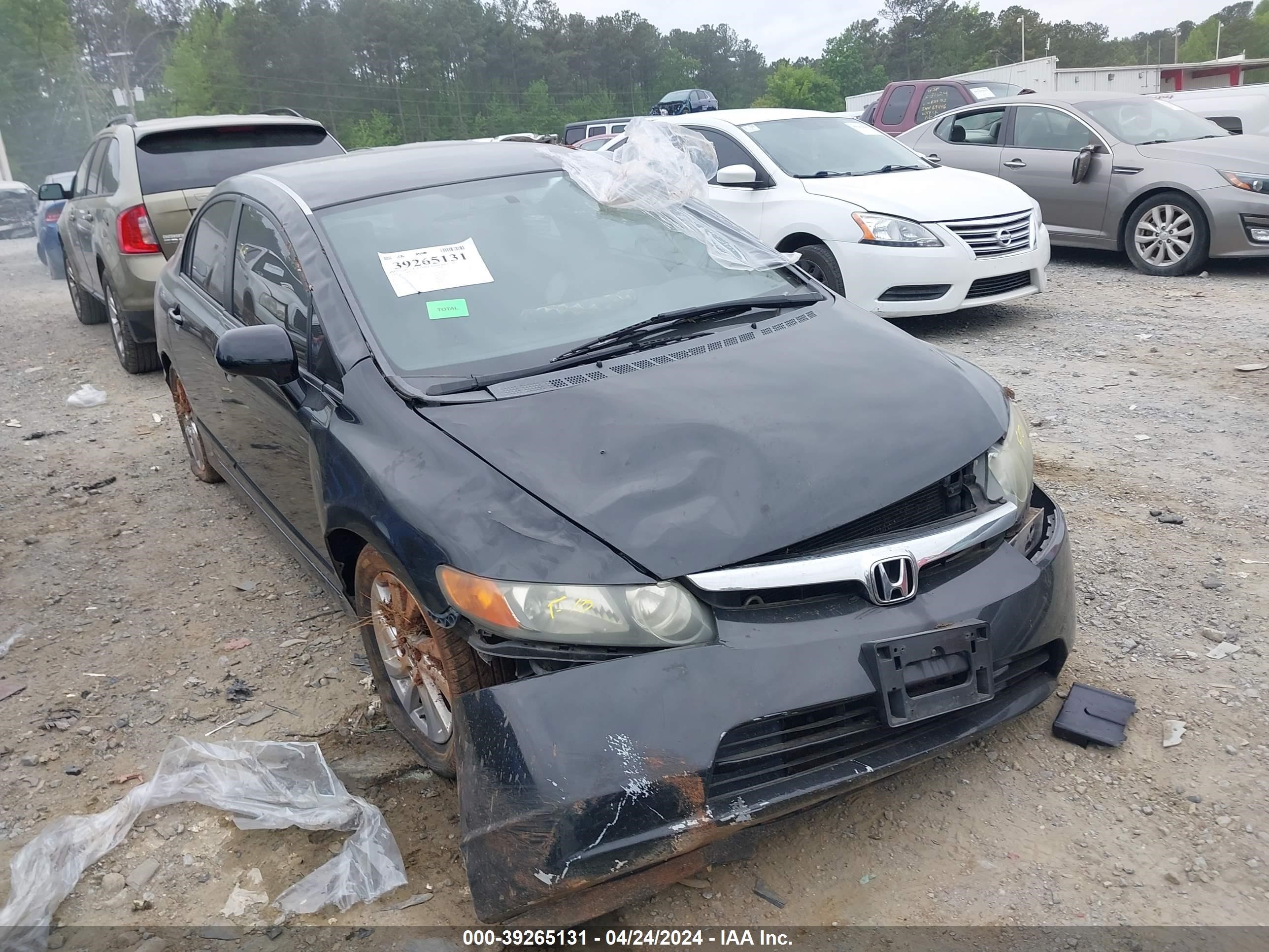 honda civic 2007 1hgfa16537l091307