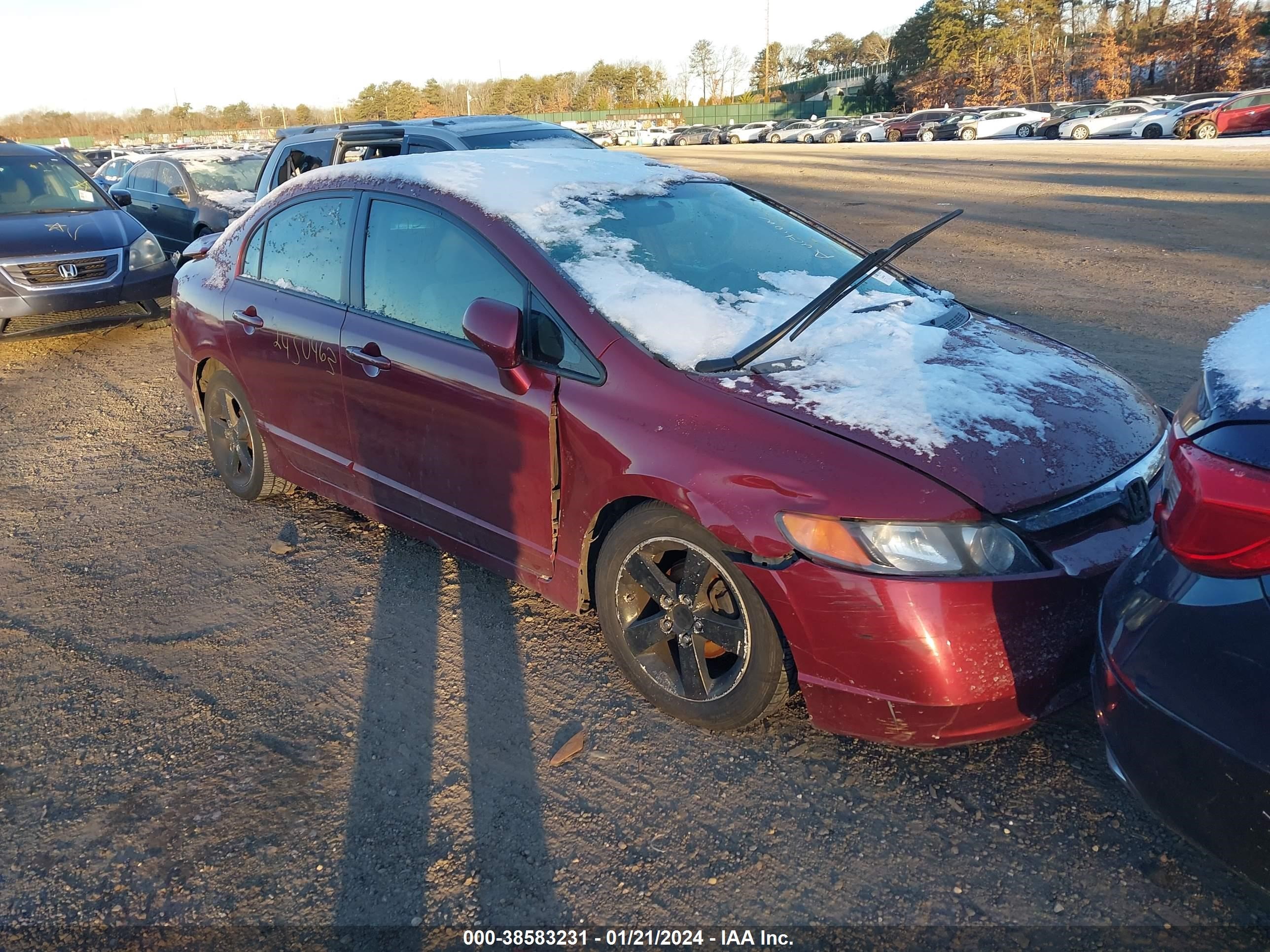 honda civic 2007 1hgfa16537l136245