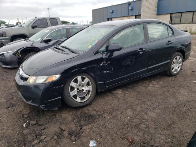 honda civic lx 2009 1hgfa16539l013323