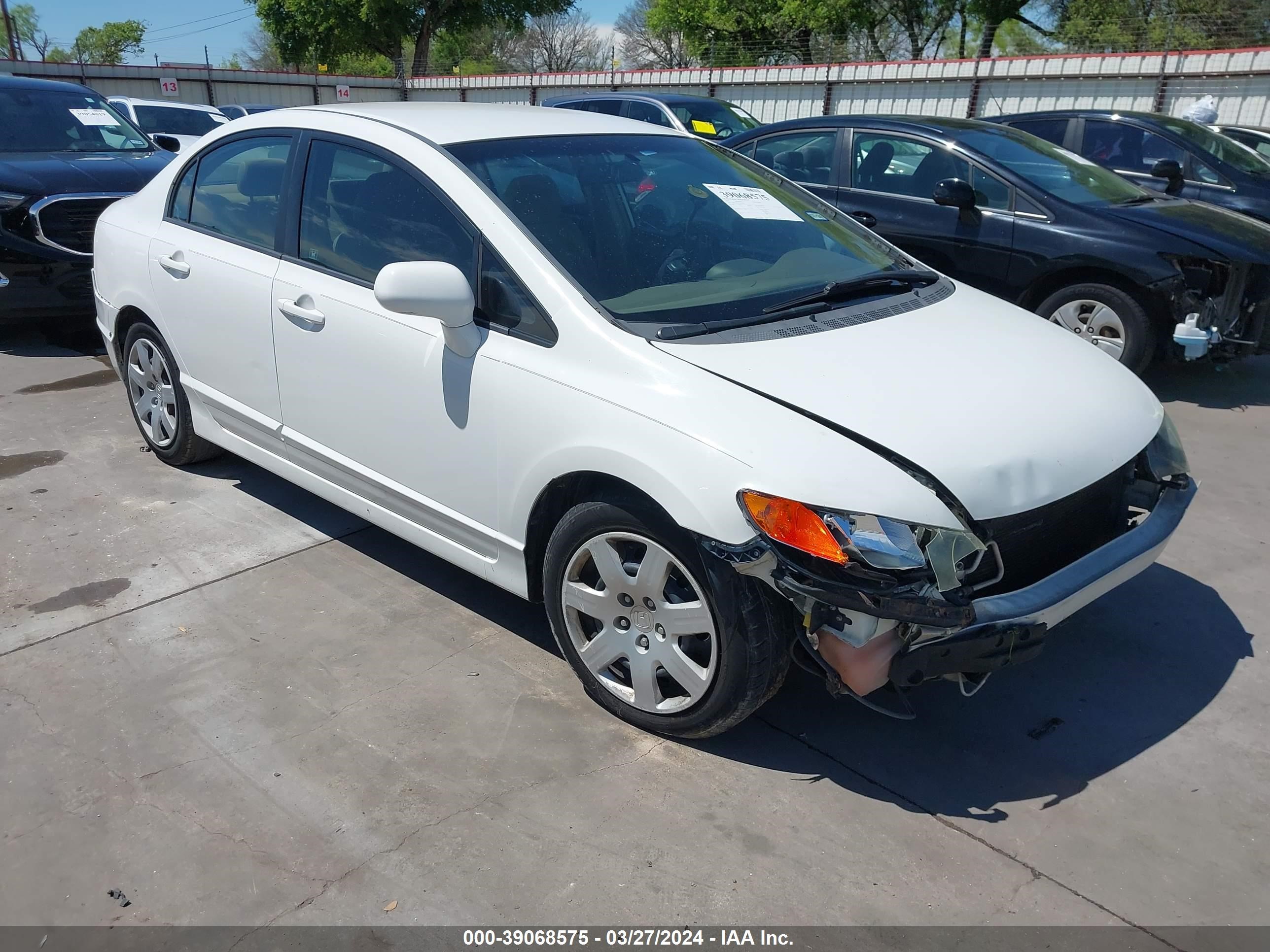 honda civic 2007 1hgfa16547l072443