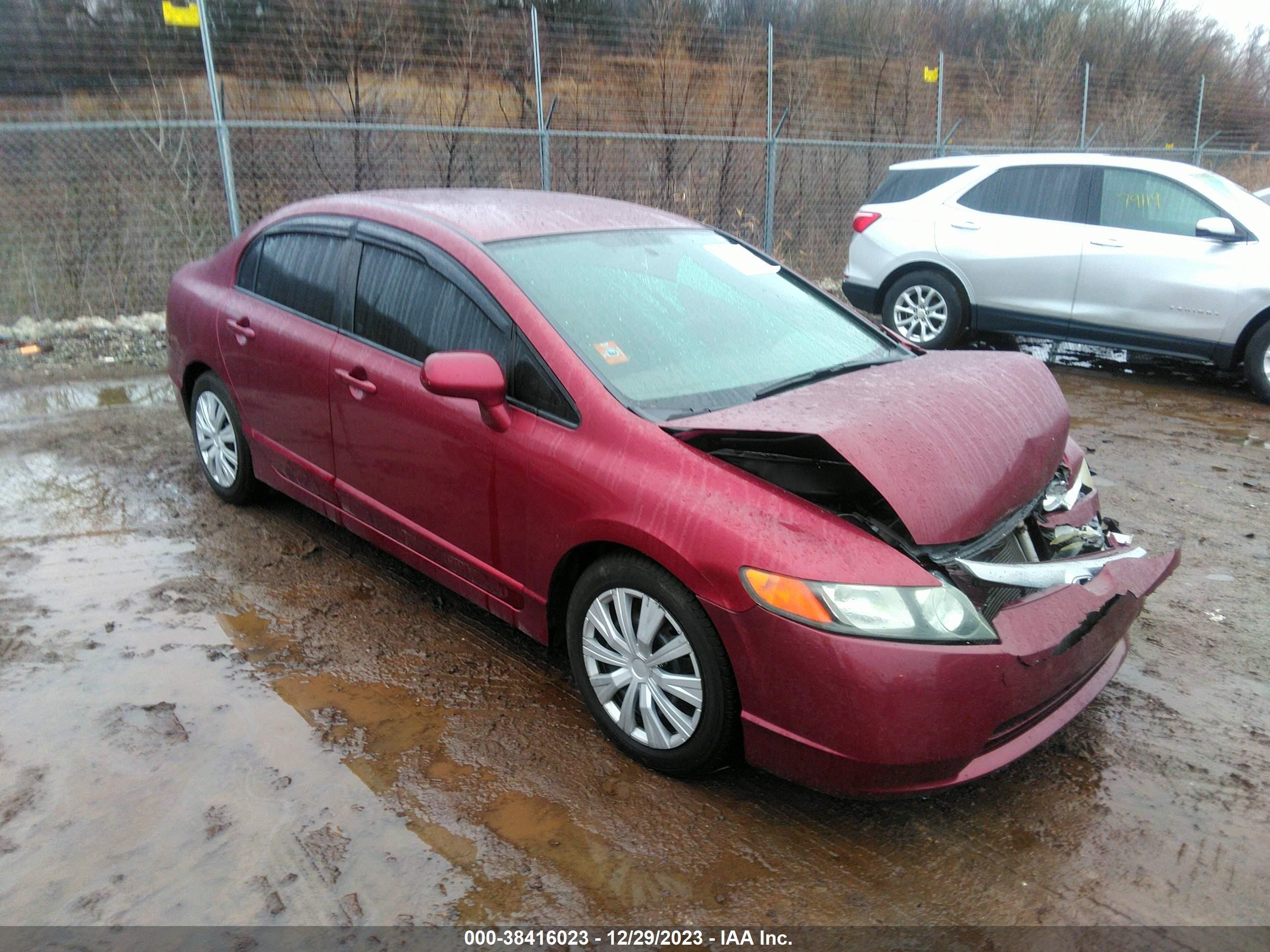 honda civic 2008 1hgfa16548l072458