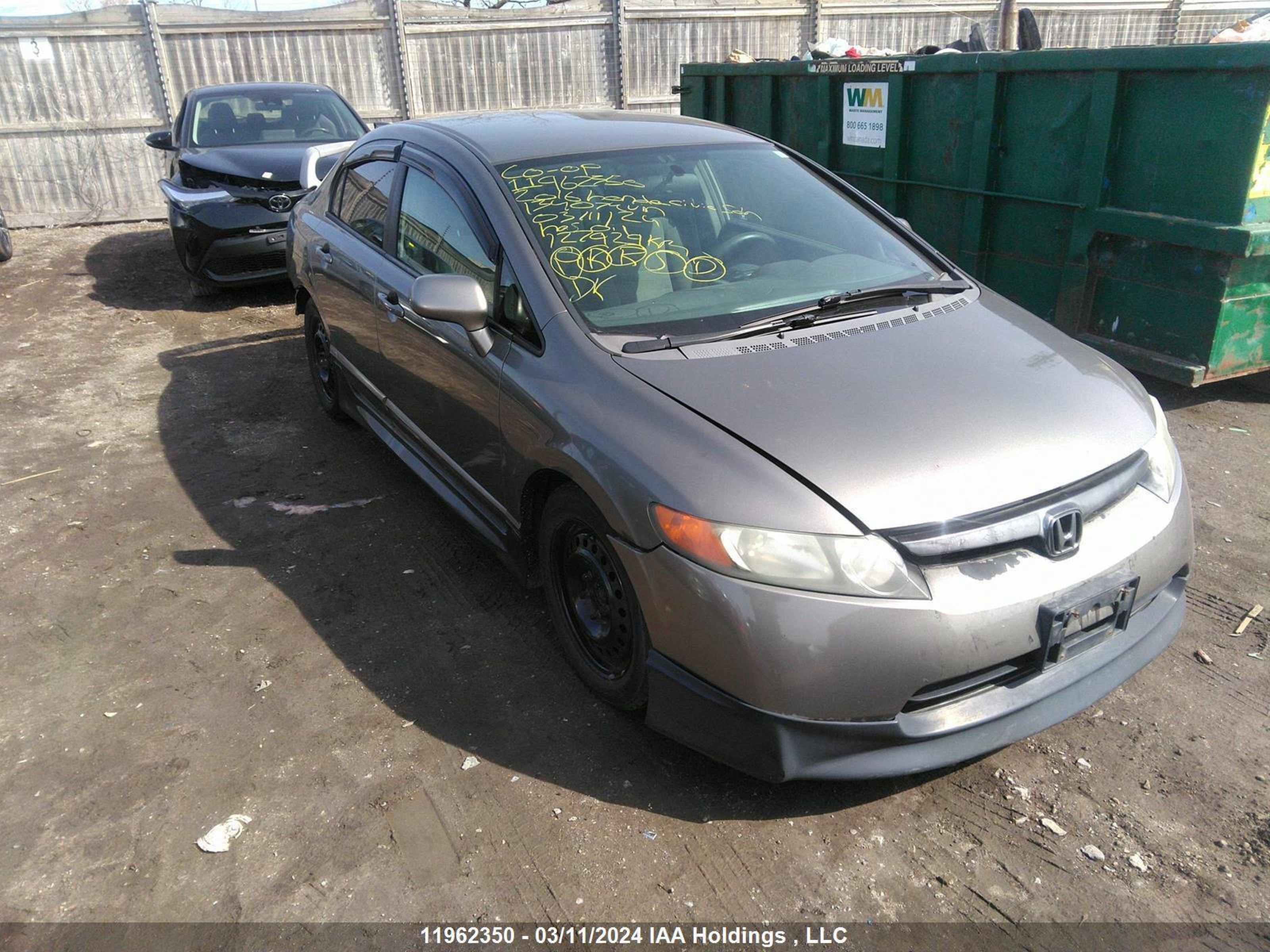 honda civic 2006 1hgfa16556l134074