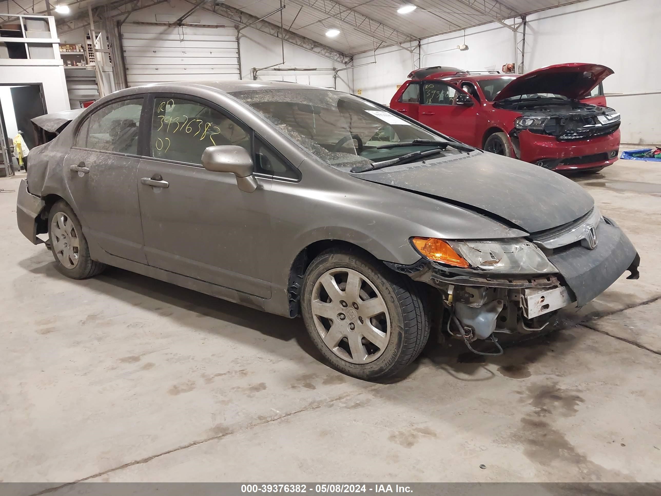 honda civic 2007 1hgfa16557l048989