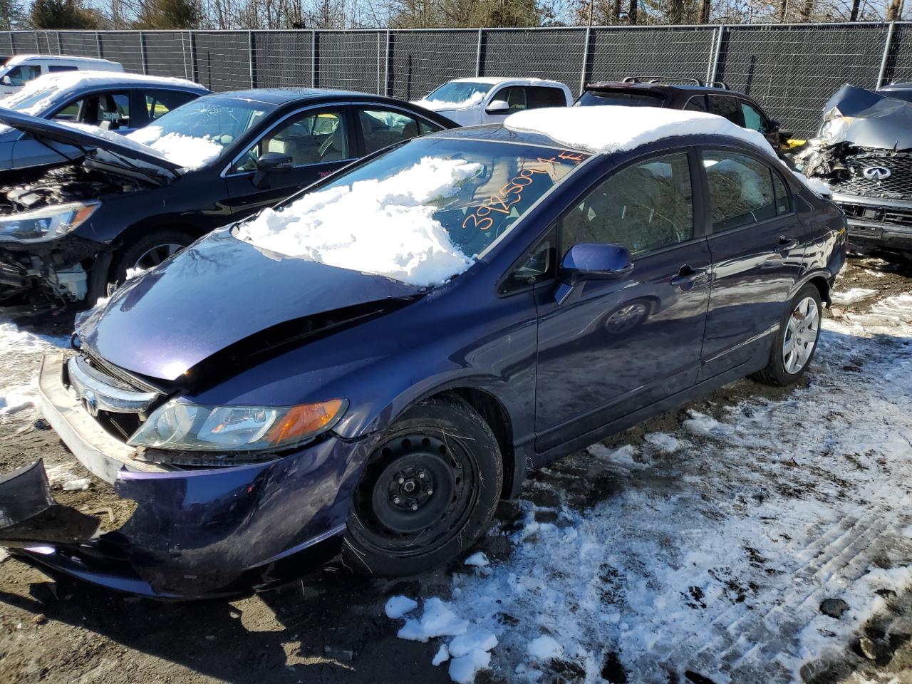 honda civic 2007 1hgfa16567l080334