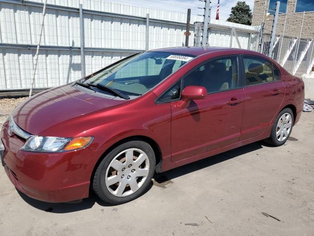 honda civic lx 2007 1hgfa16567l105412