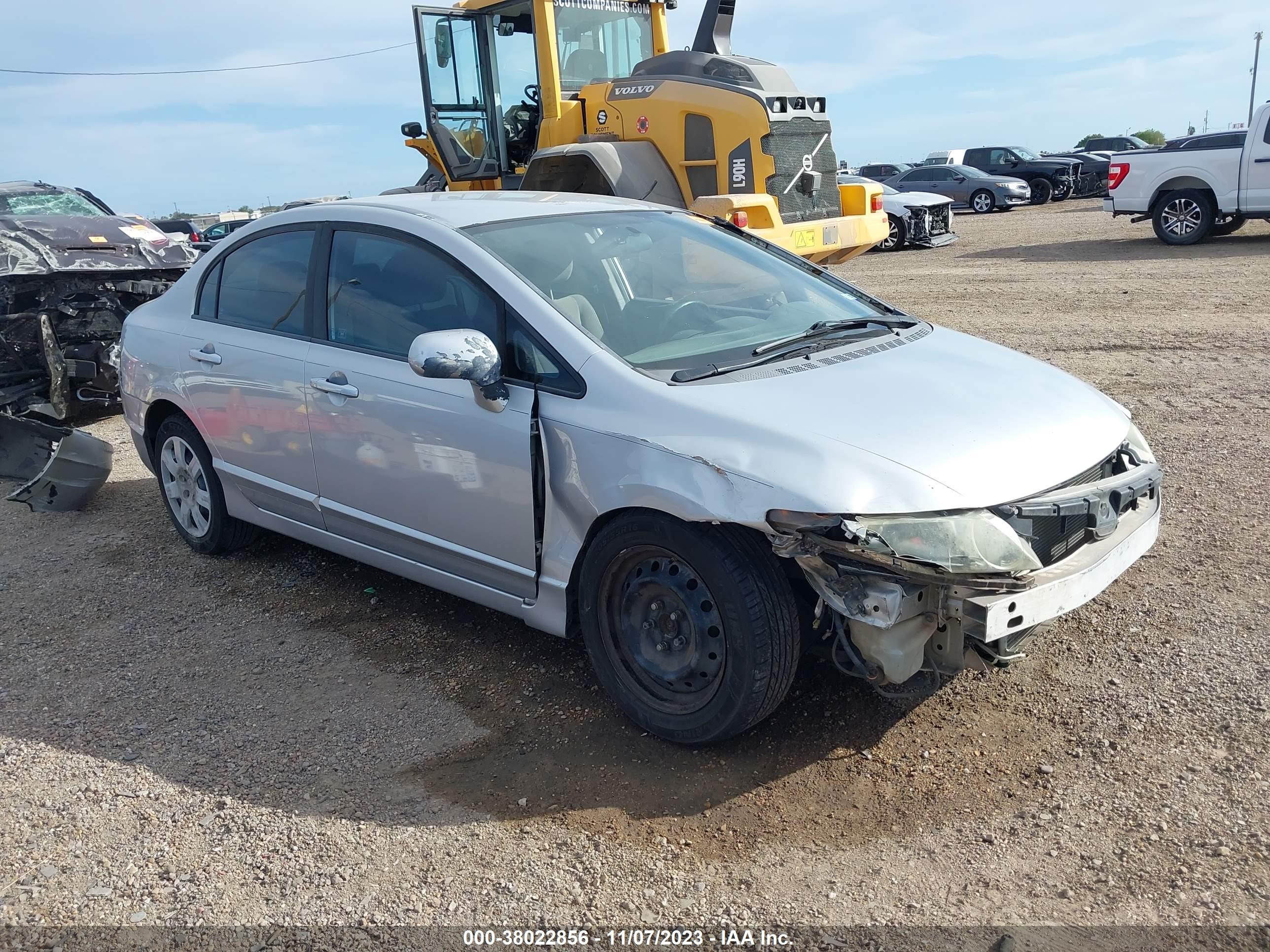 honda civic 2008 1hgfa16568l058898