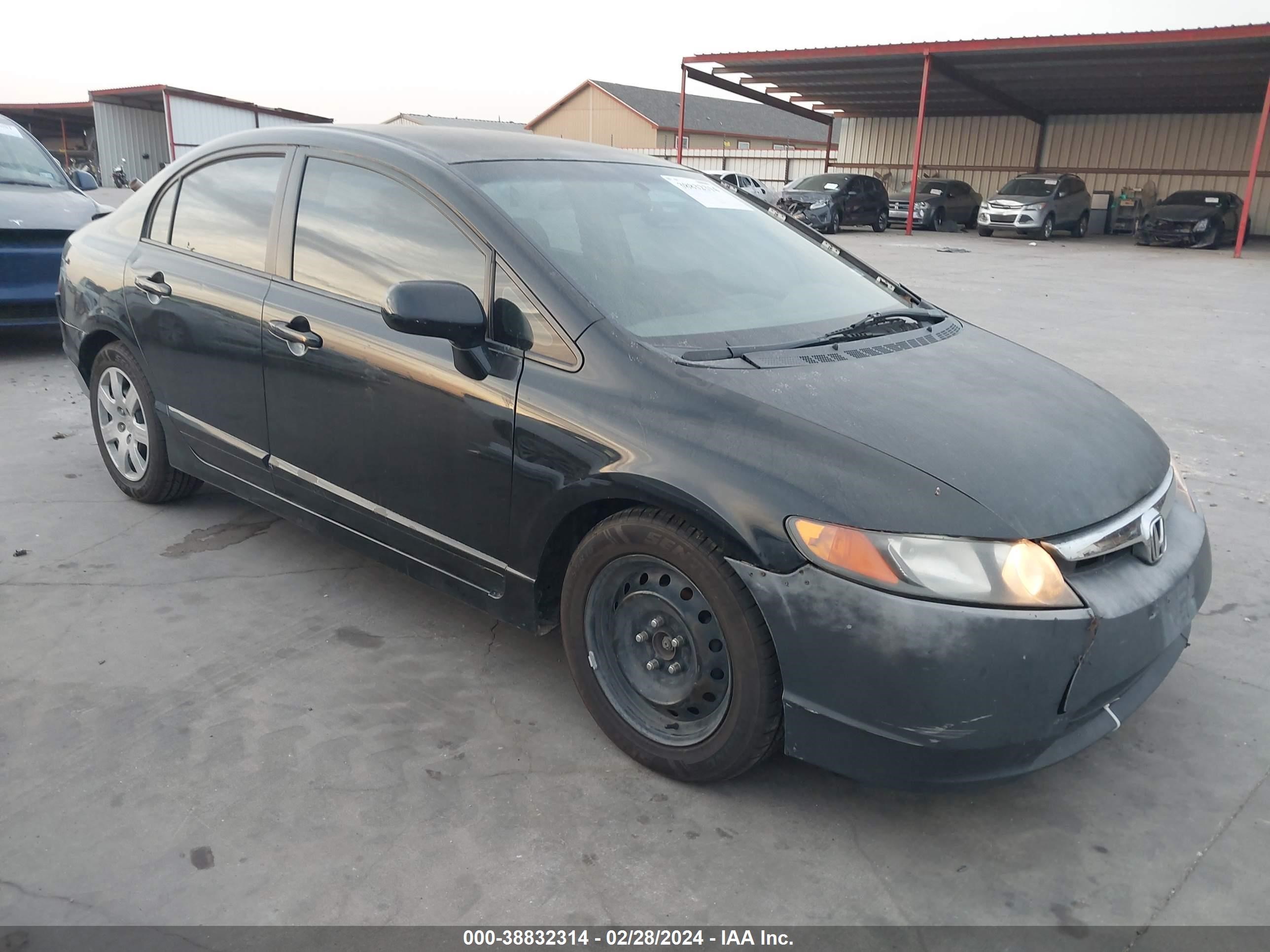 honda civic 2006 1hgfa16586l098168