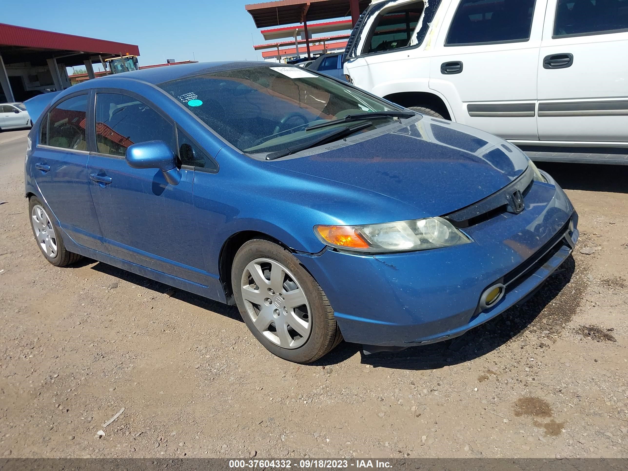 honda civic 2006 1hgfa16586l119634