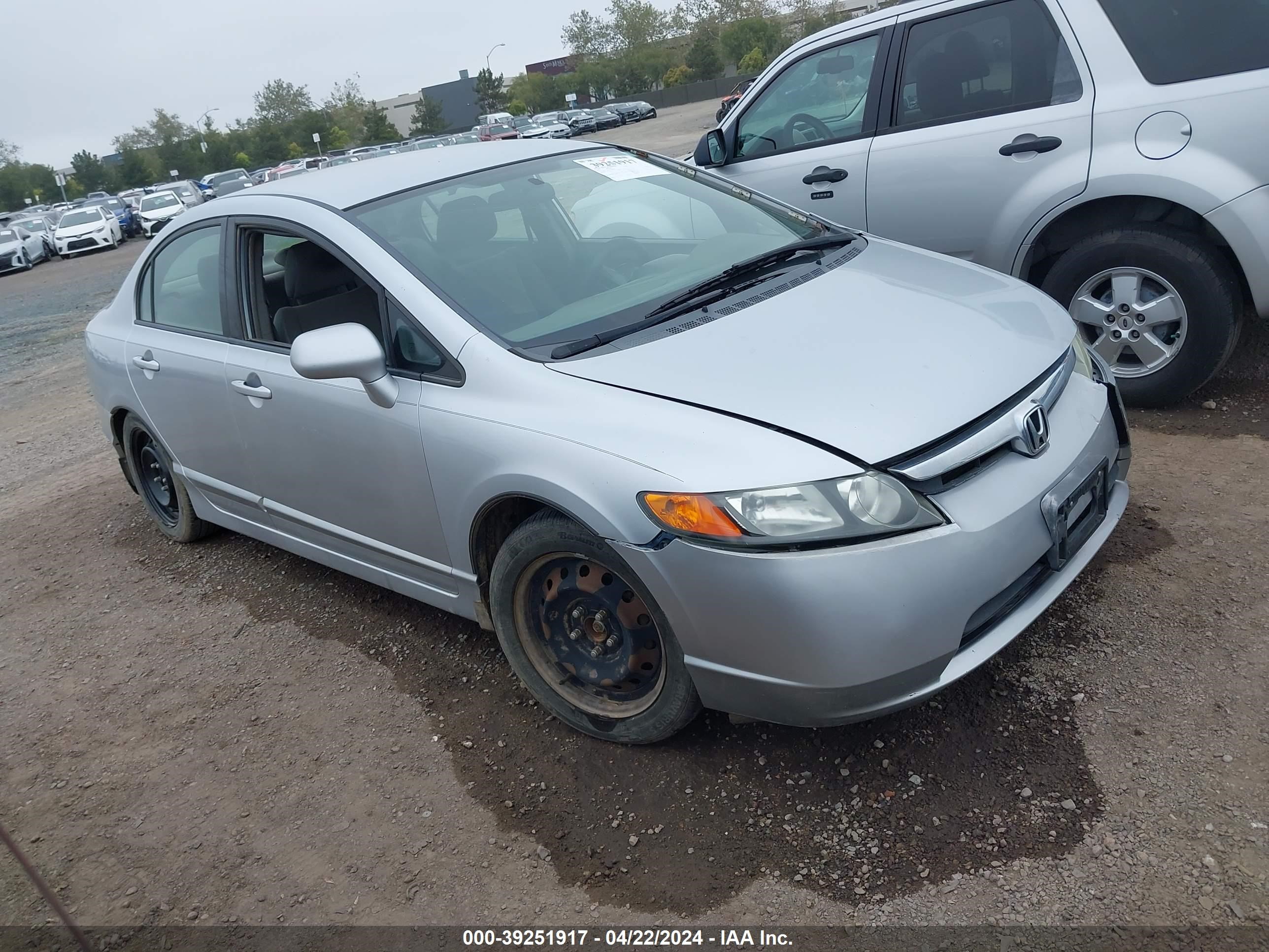 honda civic 2007 1hgfa16587l066516