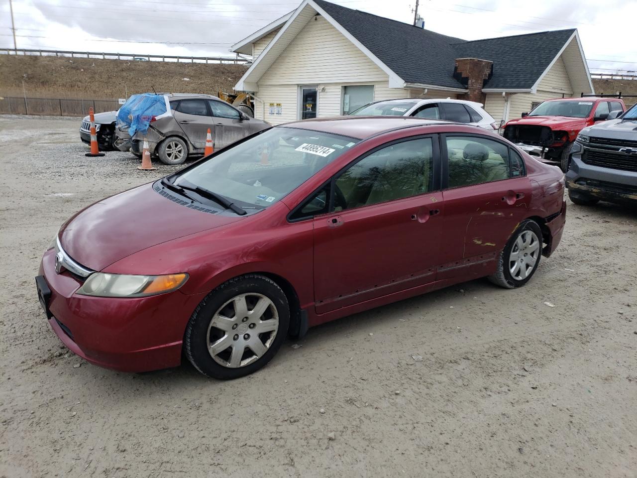 honda civic 2007 1hgfa16587l122678