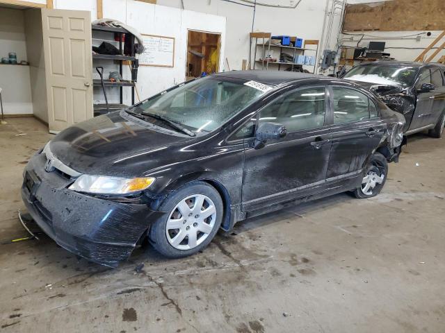 honda civic lx 2008 1hgfa16588l058451