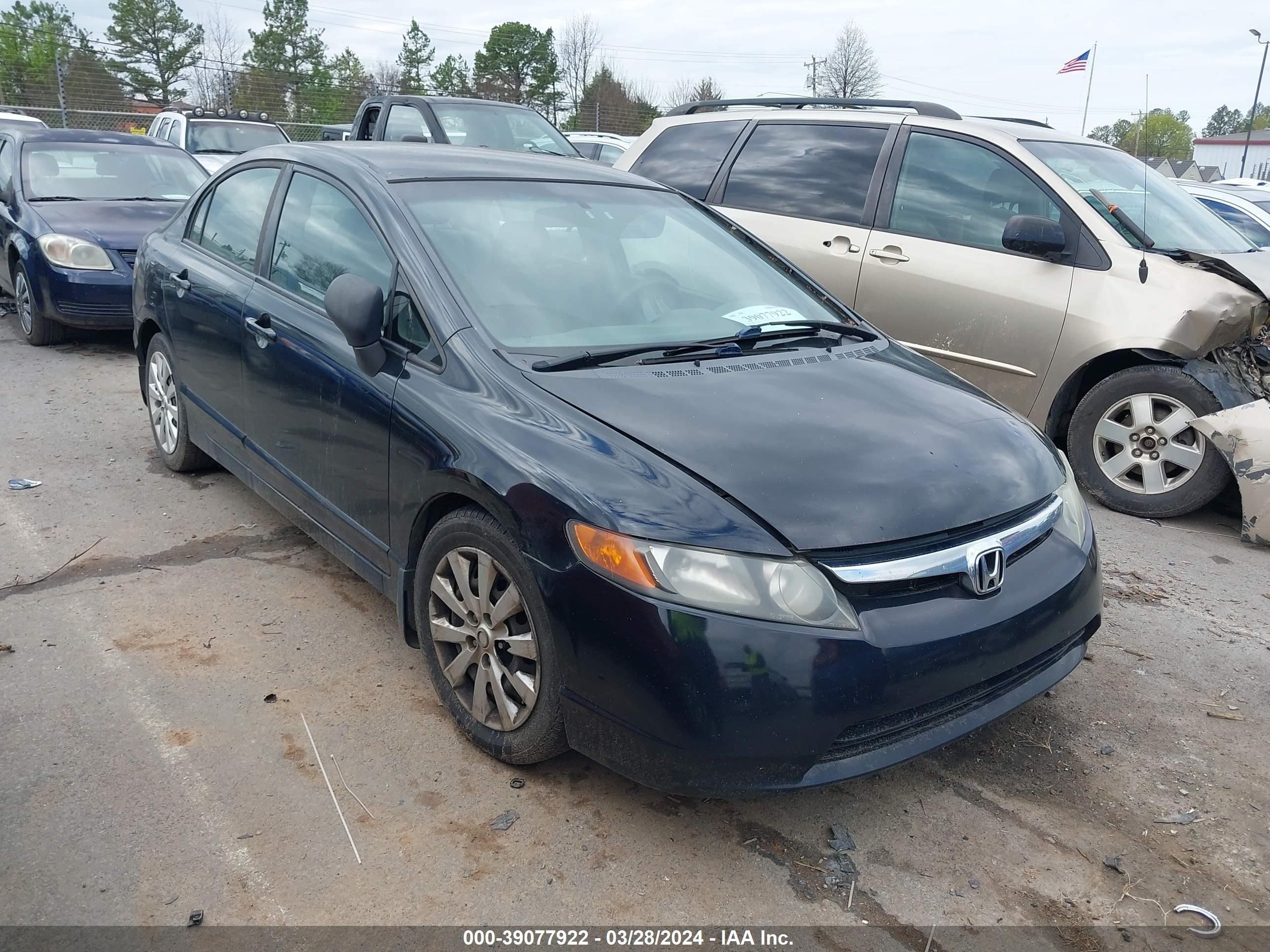 honda civic 2008 1hgfa16588l065383