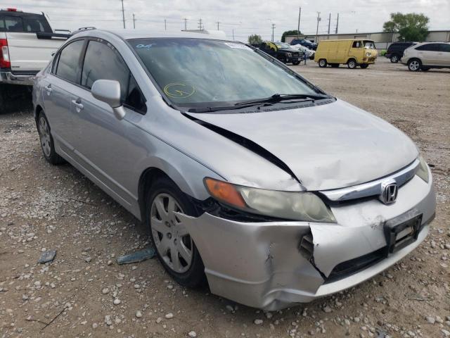 honda civic lx 2008 1hgfa16588l076335