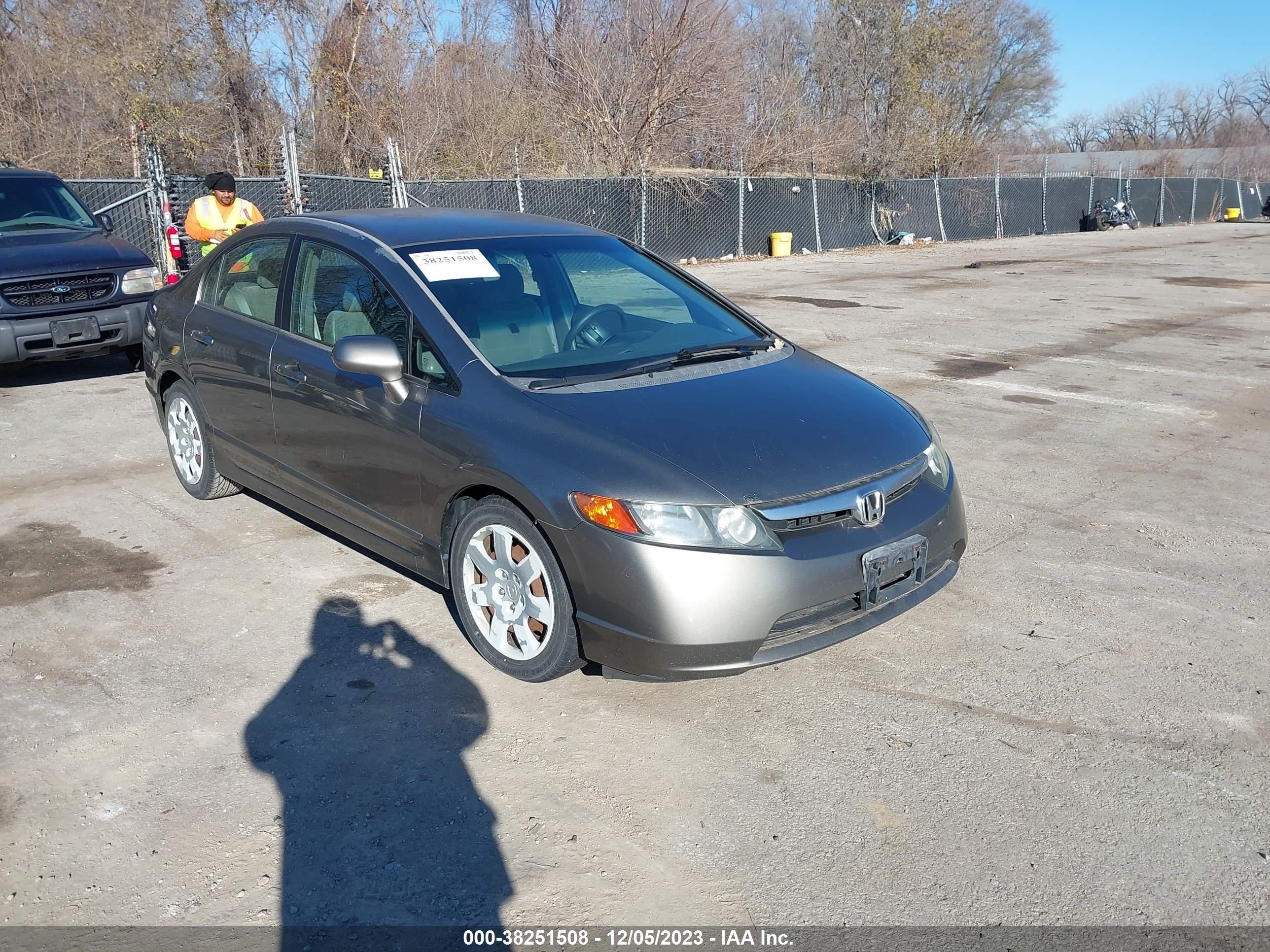 honda civic 2006 1hgfa16596l051439