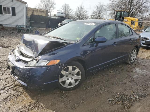 honda civic lx 2007 1hgfa16597l115674