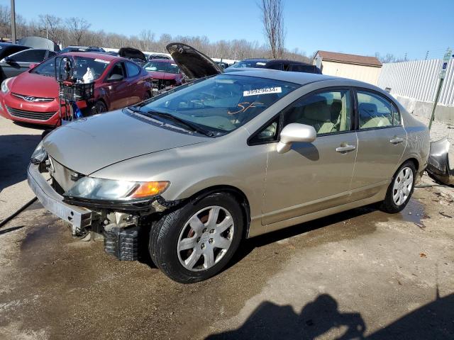 honda civic lx 2008 1hgfa16598l082435